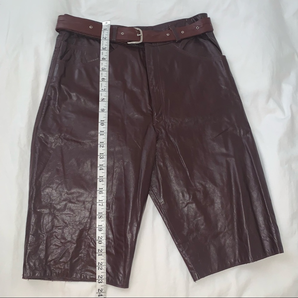 ✖️SOLD✖️Reworked Vtg Leather Pants, 2-Piece - Picture 15 of 16